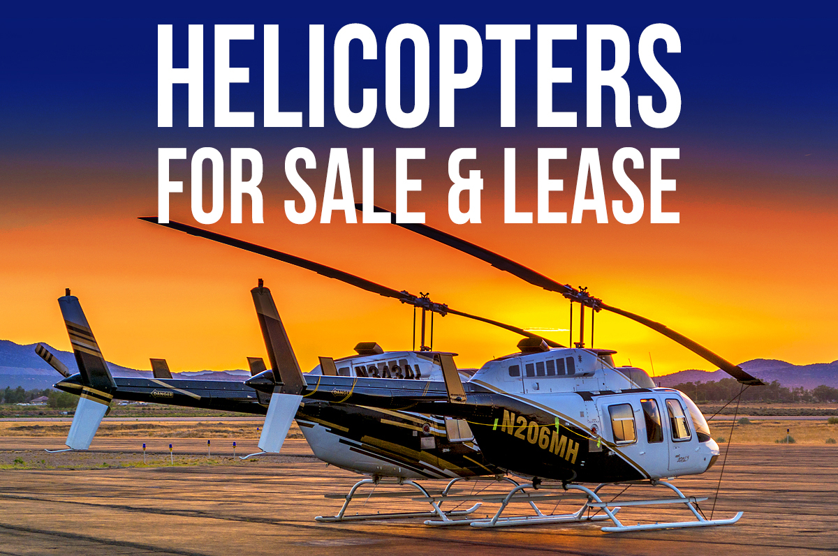 FOR SALE or FOR LEASE – Multiple Bell Helicopter 206L3’s & 206L4’s