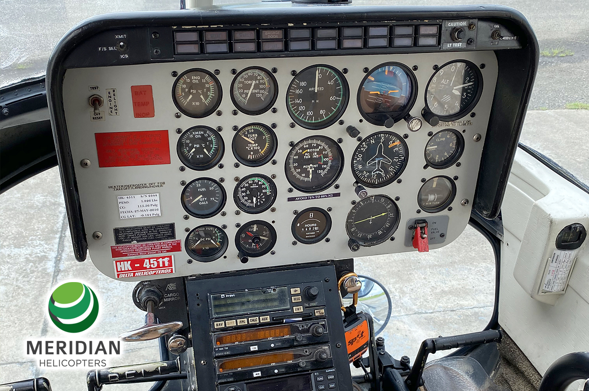 58 - 1978 Bell Helicopter 206B3 - HK-4511 - 2344 - For Sale - instruments