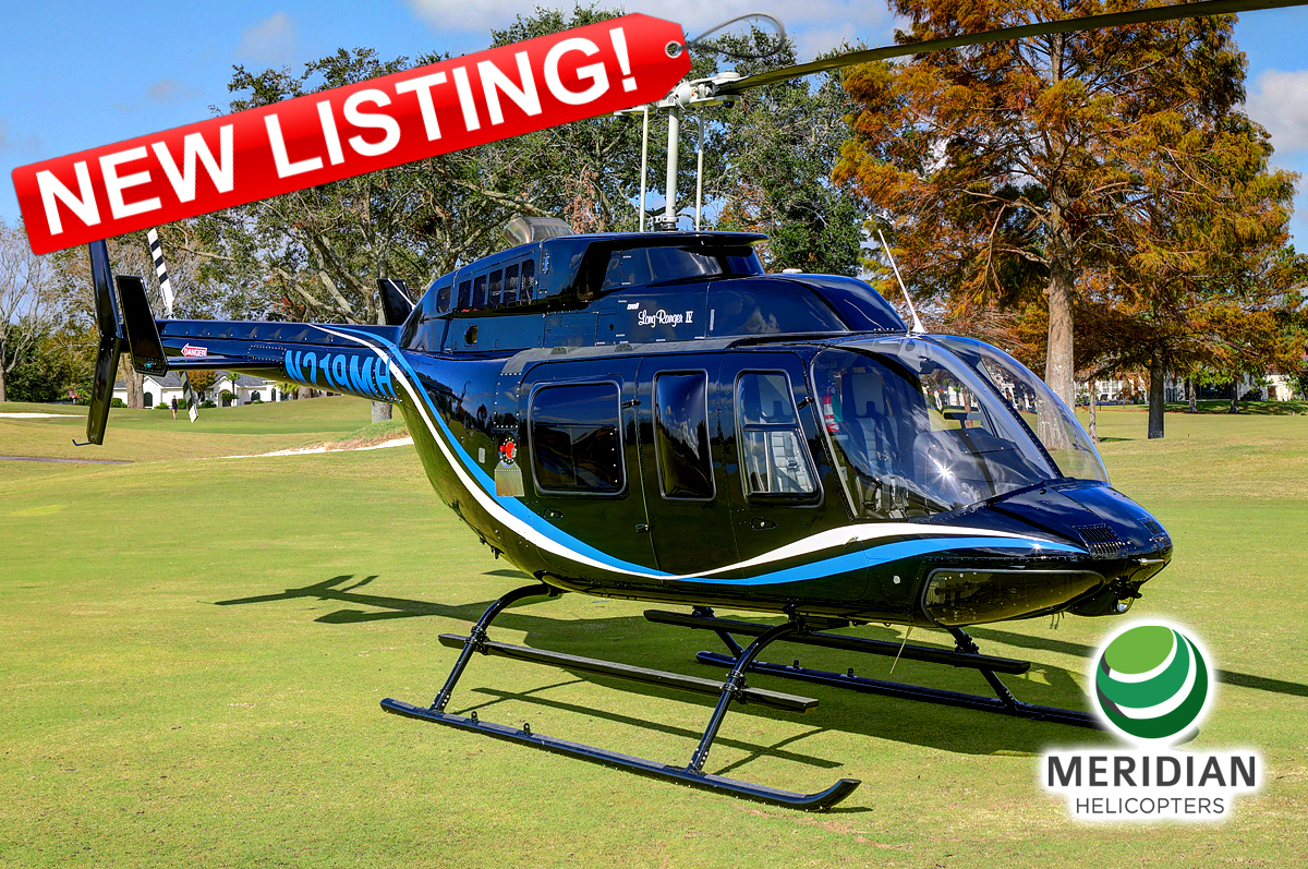 FOR SALE – 1996 Bell Helicopter 206L4 – N219MH
